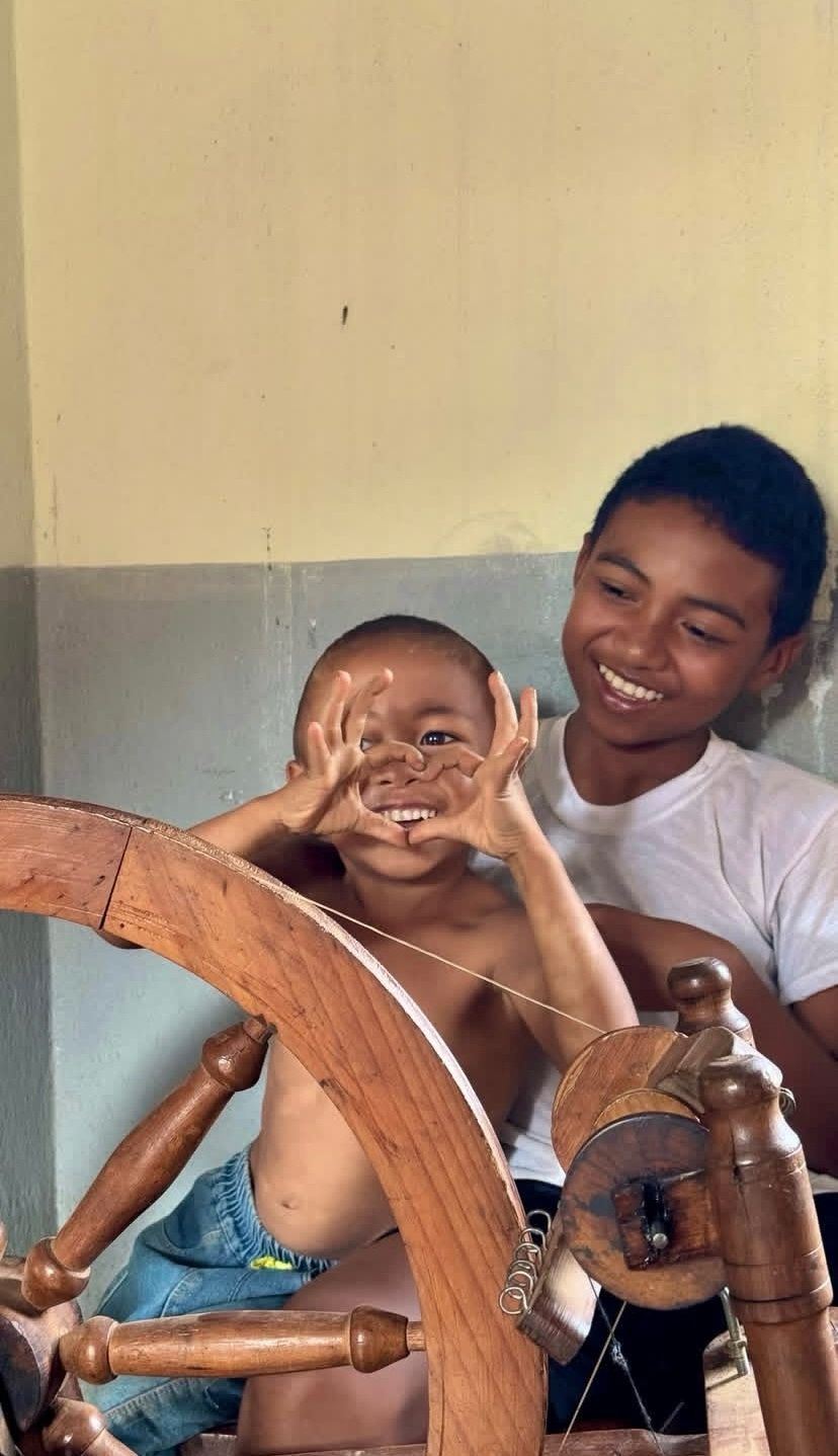 photo d'enfants lors de la mobilité a madagascar en 2025 : projet eveil